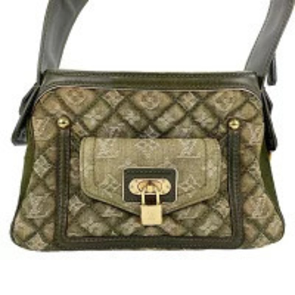 Louis Vuitton Condor Shoulder Bag Khaki Green
